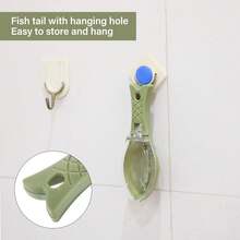 Fish Scales Remover Set - Small Plastic Fish Skin Removal Tools, Quick Cleaning Peeling Tool, Scraper, File, Convenient Kitchen Cleaning Tools (Light Color) - View 11