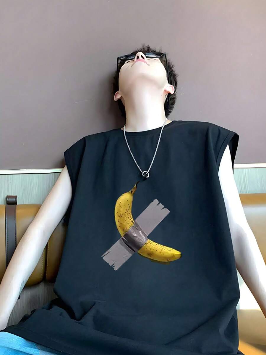 Men Tank Tops - màu đen - Xem 1