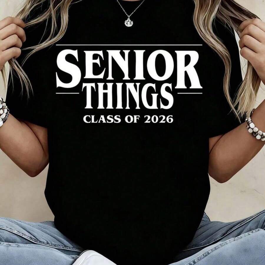 Camiseta informal de mujer de manga corta y cuello redondo de tejido de punto, de la promoción de 2026, de largo regular y ligeramente elástica.