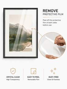 Framvio 3pcs 30x40 40x60cm 50x70cm Poster Frames Black Picture Frame Aluminum For Photo 40x50 A4 Thin Metal Frames With Plexiglass Mat Wall Mount Table Home Wall Decor Christmas Valentine's Day Gift - màu đen - Xem 10