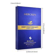 MERCILEN 梦溪蓝燕窝胶原蛋白紧致抗皱眼膜 4.5克*5对，保湿，减少细纹和鱼尾纹，适合所有肤质 - 緊緻抗皺眼膜5對 - 查看 7