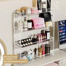1 chiếc kệ đựng túi trà/viên cà phê bằng acrylic trong suốt 4 tầng, kiểu dáng tối giản, chất liệu acrylic trong suốt cao cấp, thiết kế nhiều tầng hình chữ nhật, kệ lưu trữ và trưng bày túi trà/viên cà phê, tiết kiệm không gian mặt bàn. - trong suốt - Xem 9