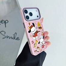 SANRIO スマホケース滑り止めおしゃれfor苹果16ProMax/16Plus/16Pro/16/15ProMax/15Plus/15Pro/15/14ProMax/14Plus/14Pro/14/16E/13ProMax/13Pro/13/12ProMax/12Pro/12/11ProMax/11落下防止はんとうめい滑り止め - 橙色 - チェックする 7