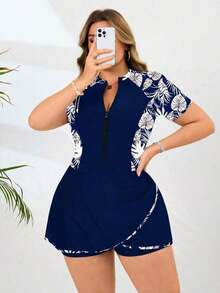 Azul y blanco