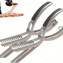 Pengupas Tulang Rusuk Barbekyu Stainless Steel - Alat Pemisah Tulang Rusuk Manual, Desain Pegangan Ergonomis, Peralatan Dapur Tahan Lama untuk Koki Rumahan dan Profesional, Desain Penusuk - MultiWarna - View 5