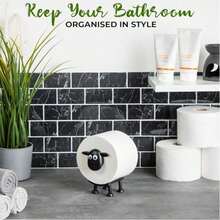 Sheep Toilet Paper Holder 2 Packs, Freestanding 3D-Printed Toilet Paper Organizer, Funny Toilet Paper Holder Bathroom Set, Cute Bathroom Decor For Home Or Guest Bath, Great Gift Idea - Multicolor - View 5