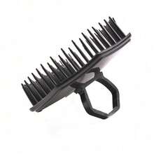 1pcs Hair Cleaning And Massage Brush For Adults, Suitable For Both Men And Women, Designed To Alleviate Itching And Dandruff During Hair Washing - Black - View 8