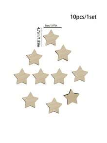 1 Set Moon & Star Wall Stickers, Suitable For Decorating Children's Room, Bedroom Scenes. Ideal For Nursery Decor, Cozy Room Styling, And Baby Shower Parties. - Multicolor - View 9
