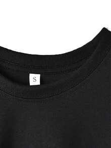 Personalized T-Shirt With Name For Mother's Day/Father's Day, Personalized T-Shirt With Hands And Names For Dad/Mom/Grandma..., T-Shirt For Mother's Day, T-Shirt For Father's Day, Personalized Gift For Family, Gift From Daughter/Son, Gift T-Shirt For - 黑色 - 查看 6