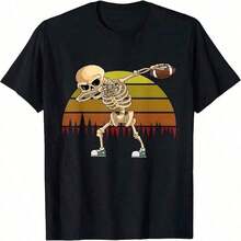 Christmas Characters Dabbing Style - Christmas T-Shirt - 白色 - 查看 6