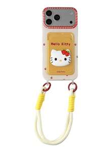 SANRIO 1个3D立体KT卡套+挂绳，适用于苹果手机壳，兼容 11-17 Pro Max - 彩色 - 查看 3