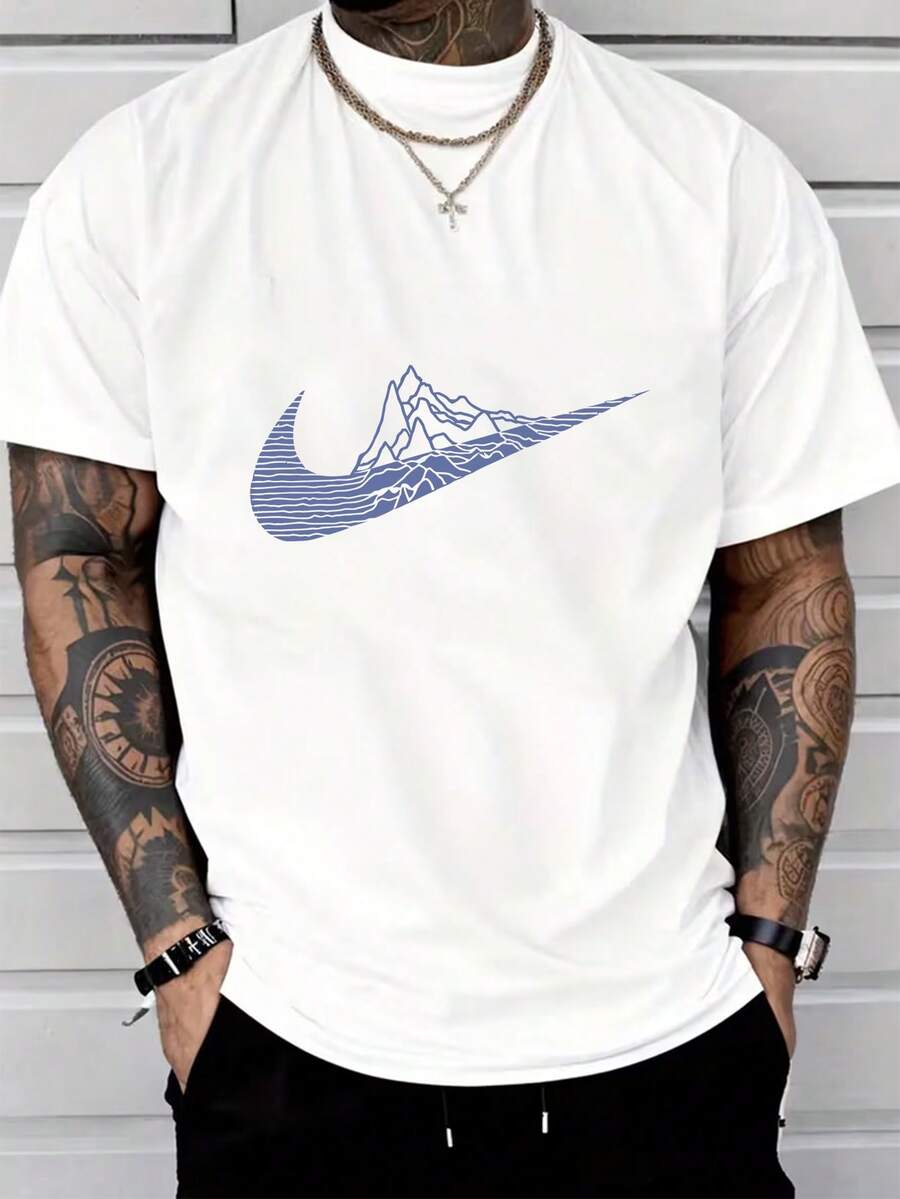 Men T-Shirts - White - View 1