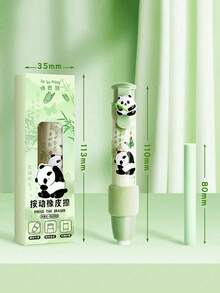 1个软握橡皮擦，可爱卡通创意拉出式橡皮擦，可伸缩橡胶材质，清洁不刮伤，适合学生返校使用 - A - 查看 5