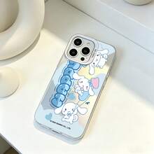 SANRIO 超薄・軽量・ぴったりフィットスマホケース苹果17proMax/17pro/17/11/12/13/14/15/15Pro/15PluS/15ProMax/16/16Pro/16PluS/16ProMax/MIN/X/XR彩銀ソフトケース耐衝撃プレゼントギフト誕生日 - 銀 - チェックする 3