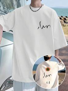 Camiseta unisex% algodón, modelo 2026, lavable aáquina, cómoda para todas las estaciones, adecuada para deportes al aire libre, fiestas en la playa y uso diario, con un diseño novedoso y estilo moderno, ¡tu mejor elección! - Blanco - Ver 6
