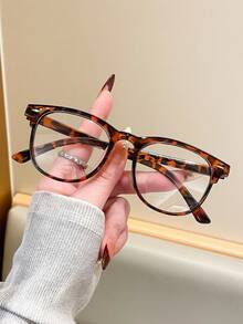 1/3 Set Retro Fashion Lightweight Eyeglasses - Fashionable Full Frame Glasses - Multicolor - View 10