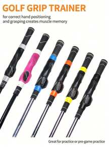 Golf Grip Trainer, Golf Training Grip, Golf Grip Set, Golf Club Grip, Golf Grip Trainer To Help Train Correct Hand Position - Multicolor - View 9