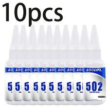 20g Super Adhesive Glue, Instant Strong Bonding Adhesive, Transparent Glue Suitable For Metal, Plastic, Wood, Ceramic, General Repair Tool, 1-10 Pcs - 502-k - View 10