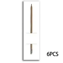 Personalized Cardboard Pencil Set, Customized Pencil, Customized Cardboard, Customizable Name, Text, Time And Other Information, Back To School Customized Pencil, Back To School Gift - Multicolor - View 12