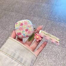 1个夏季花卉图案耳机保护套，带吊坠，适用于Redmi Buds8Active/8Pro/8Lite/6 Pro无线耳机、Buds6/7s/Buds 6 Active/6 Lite/6play无线蓝牙耳机，保护套 - 油畫花 - 查看 3