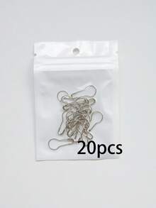 10/20/80/150/320个葫芦形安全别针，梨形葫芦别针，灯泡别针，适用于DIY手工制作、缝纫、编织标记和服装标签 - 葫蘆型別針 - 查看 32
