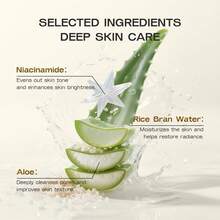 80ml/3.51oz Rice Exfoliating Ampoule - Gentle Face Exfoliator, Nourishing Skin Exfoliant For Smooth Texture And Hydration, Contains Niacinamide And Aloe - Multicolor - View 3