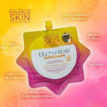 HIKARI UltraFresh SPF50 PA++++ 防曬凝膠霜 (50ml) - 高防護、輕盈、不黏膩、防水，適合所有膚質，提亮，臉部與身體日常使用 - Ultrafresh Sunscreen - 查看 4