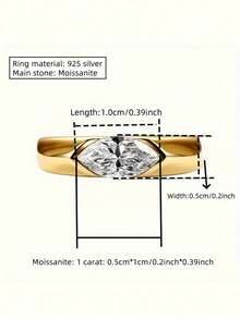 ConiiW Nhẫn đôi/nhẫn cưới bằng bạc Sterling 925, đính đá Moissanite hình quả lê 1 carat, kích thước 5*10mm. Thiết kế thời trang, cổ điển, tối giản, thanh lịch, độc đáo, ngọt ngào và tươi mới. Thích hợp để đeo hàng ngày, cầu hôn, đính hôn, cưới hỏi, dự tiệc, họp mặt, du lịch, kỳ nghỉ, hẹn hò, cũng như làm quà tặng cho Ngày Valentine, Halloween, Lễ Tạ ơn, Lễ Phục sinh, Giáng sinh, sinh nhật, kỷ niệm, dạ hội, hẹn hò và các dịp khác. - Vàng - Xem 13
