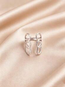 1 pieza Nuevo diseño de anillo con pétalos, adecuado para uso diario de mujeres - 2027 - Ver 8