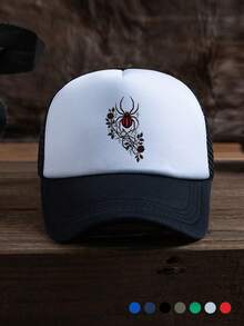 1pc Men's Leopard Print Half Outdoor Sports Animal Street Polyester Decorative Soft Top Baseball Cap, Unisex Visor Hat, Suitable For Spring, Summer, Autumn, Winter - A - View 13