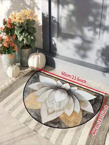 1 半圆形地毯，室内垫，装饰地毯，创意门垫，玄关主题垫，家居装饰，防滑地毯，地垫，卧室装饰，摄影道具，户外装饰，装饰地毯，地毯，礼品 - A - 查看 2