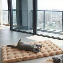 1pc Pet Plush Warm Thick Durable Cushion Mat For Dogs & Cats, Suitable For Autumn/Winter - Multicolor - View 25