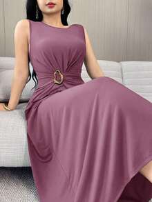 Women Midi Dresses - 波爾多 - 查看 8