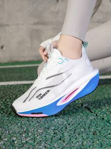 2026 New Spring Popular Ultra-Light Shock-Absorbing Rebound Running Shoes For Teens, Unisex Versatile Real Explosive Carbon Board Non-Slip Casual Sports Shoes, Suitable For Various Terrains And Fitness Activities - Aurora Blue - View 6