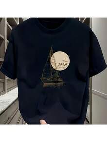 Camiseta unisex% algodón, modelo 2026, lavable aáquina, cómoda para todas las estaciones, adecuada para deportes al aire libre, fiestas en la playa y uso diario, con un diseño novedoso y estilo moderno, ¡tu mejor elección! - Blanco - Ver 8