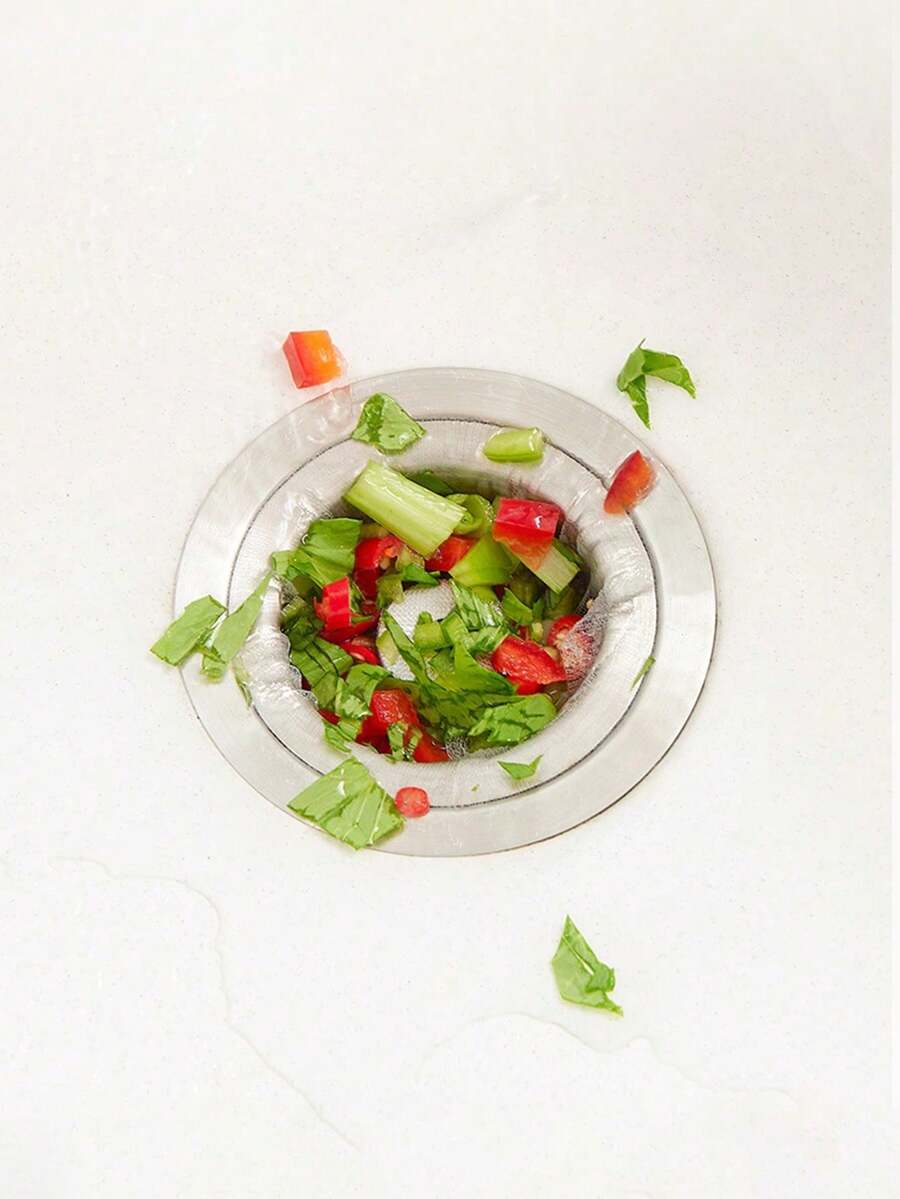 1/50/100/300個廚房水槽濾網，一次性廚房與浴室水槽排水捕捉器，排水保護濾網/管路清潔器/柔軟/廚房用品/廚房用品/居家與家用/浴室家具/廚房家具/柔軟/廚房刀