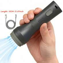 2 Colors Available Black & White Universal Electric Vacuum Pump For Compression Bags, USB Rechargeable Air Pump Built-In 1500mAh Battery, Portable Handheld Design For Easy Operation, Perfect For Sealing Clothing Storage Bags, Space-Saving Vacuum Pumping Tool, Storage Bags Not Included - Obsidian Black - View 13