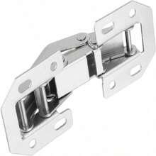 7 Pcs 90 Degree Cabinet Hinges, Concealed Soft Close Hinges With Screws, Easy Mount Kitchen Cupboard Hinge For Bedroom Door, Bathroom Wardrobe - Hinges-7 Pcs - View 4