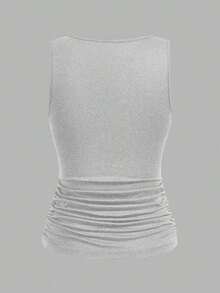 LUNE 3 piezas Blusas casuales de mujer con pliegues y parches de colores, uso versátil para el día a día - Multicolor 5 - Ver 10