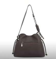 Women's Bucket Bag With Crossbody Chain Strap - Casual And Versatile Style - Black - View 4
