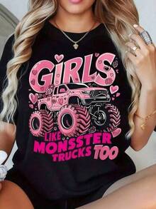Women T-Shirts - Black - View 7
