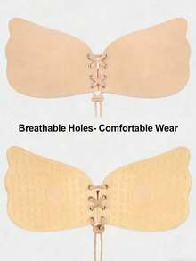 2-In-1 Cleavage Enhancing Bra, Invisible Bra Suitable For Small Bust Women, Reusable Bust Enhancer Bra. Suitable For Backless, Strapless Dresses And Daily Wear - Group Size - View 5