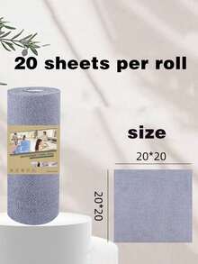 1 Cuộn (20 cái/50 cái) Khăn Lau Tái Sử Dụng - Thấm Hút Cao, 25x25cm và 20x20cm, Chống Trầy Xước, Có Thể Giặt Máy, Khăn Đa Năng, Thích Hợp Cho Gia Đình, Nhà Bếp, Phòng Ăn, Phòng Tắm, Phòng Ngủ, Vệ Sinh Xe Hơi, Khăn Lau Bếp, Khăn Lau Phòng Tắm, Khăn Lau Bếp Lò, Khăn Lau Xe Hơi, Đồ Dùng Nhà Bếp, Đồ Dùng Phòng Tắm, Đồ Dùng Ô Tô, Đồ Dùng Vệ Sinh, Dụng Cụ Nhà Bếp, Trang Trí Nhà Cửa, Đồ Dùng Gia Đình, Đồ Dùng Thiết Yếu Gia Đình, Quà Tặng Cho Phụ Nữ, Quà Tặng Ngày của Mẹ - Nhiều màu - Xem 21
