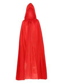 1 chiếc áo choàng hóa trang Halloween màu đen unisex dành cho người lớn, có mũ trùm đầu, thích hợp cho các lễ hội, tiệc tùng, biểu diễn, hóa trang, phụ kiện. Áo choàng nhung vàng, tổng chiều dài 1,6m. - Áo choàng nhung vàng đen - Xem 8