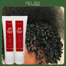 2 包 MELAO 三合一卷发定型霜，100 克/3.53 盎司，蕴含橄榄油、巴塔纳油和荷荷巴油，保湿造型霜，适用于所有卷发、螺旋卷和波浪卷发。 - 2個 - 查看 1
