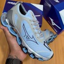 Men's Pro 14 MVX Chameleon Reflective Tennis Shoes - Celeste - Ver 4