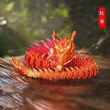 10cm/3.94in Flexible Chinese Dragon Statue Decor Set - Colorful Plastic Figurine With Dynamic Pose And Expression, Suitable For Easter, Halloween, Christmas, Valentine's Day Indoor/Outdoor Decoration, Collectible Home Garden Gift, Movable Joints, Colorful Animal Model, Ideal For Birthday Gift Bags, Party Fillers, Classroom Rewards And Carnival Prizes, Various Colors - Multicolor - View 12