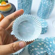 Cake Paper Cup Liners Cloud Sky Pattern Greaseproof Paper Baking Cups Cake Liners Baking Tools Cake Tools - Clouds and Sky - View 5