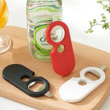 1 buah Pembuka Botol Multifungsi, Menggabungkan Pembuka Kaleng dan Pembuka Botol Bir, Desain Pegangan Putih Ergonomis, Cocok untuk Lansia, Penderita Radang Sendi dan Mereka yang Memiliki Tangan Lemah, Dapat Digunakan di Rumah, Bar dan Restoran - MultiWarna - View 1