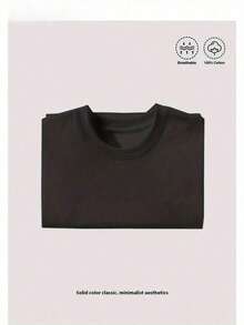 Camiseta de Camuflaje con Tema de Padre - Camiseta de Hombre 100% Algodón Estilo Vintage de Calle, Cómoda Cuello Redondo de Manga Corta, Esencial para Hombres, Puede Usarse como Regalo TTTG - Negro - Ver 4